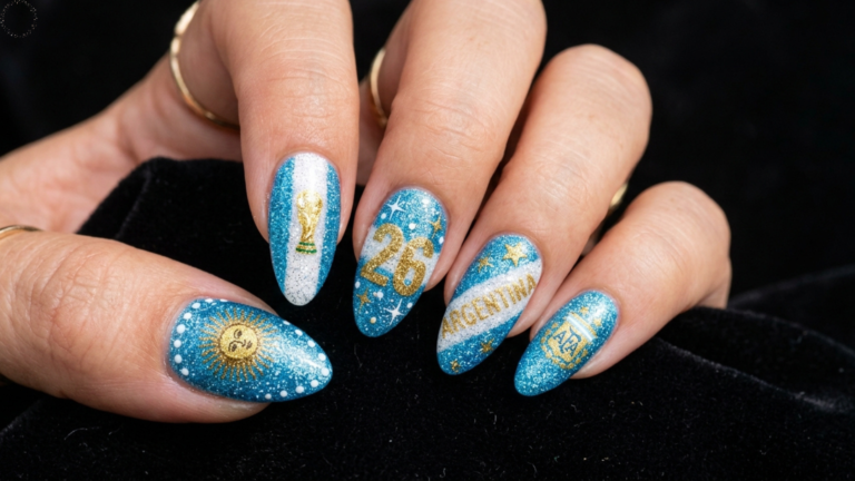 15 Stunning FIFA World Cup 2026 Argentina Nail Art Ideas