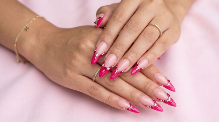 20 Colorful Gemstone and French Tip Nails for Summer 2026 That Will Instantly Elevate Your Look