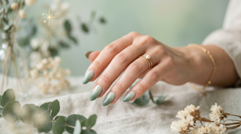 19 Sage Green Almond Nails: Elegant, Soft & Pinterest-Worthy Nail Inspiration