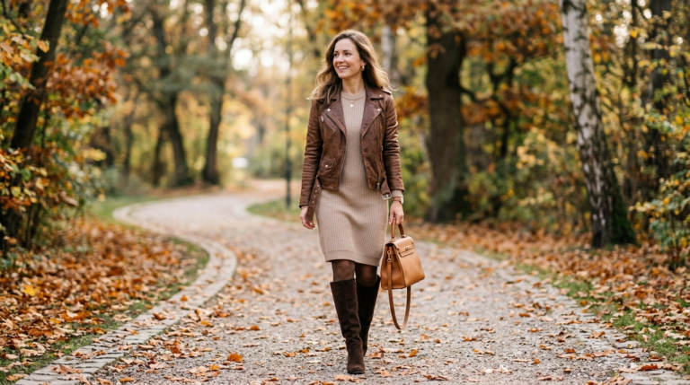 20 Leather Jacket Outfit Ideas That Look Expensive & Chic, Casual & Trendy Looks for Women
